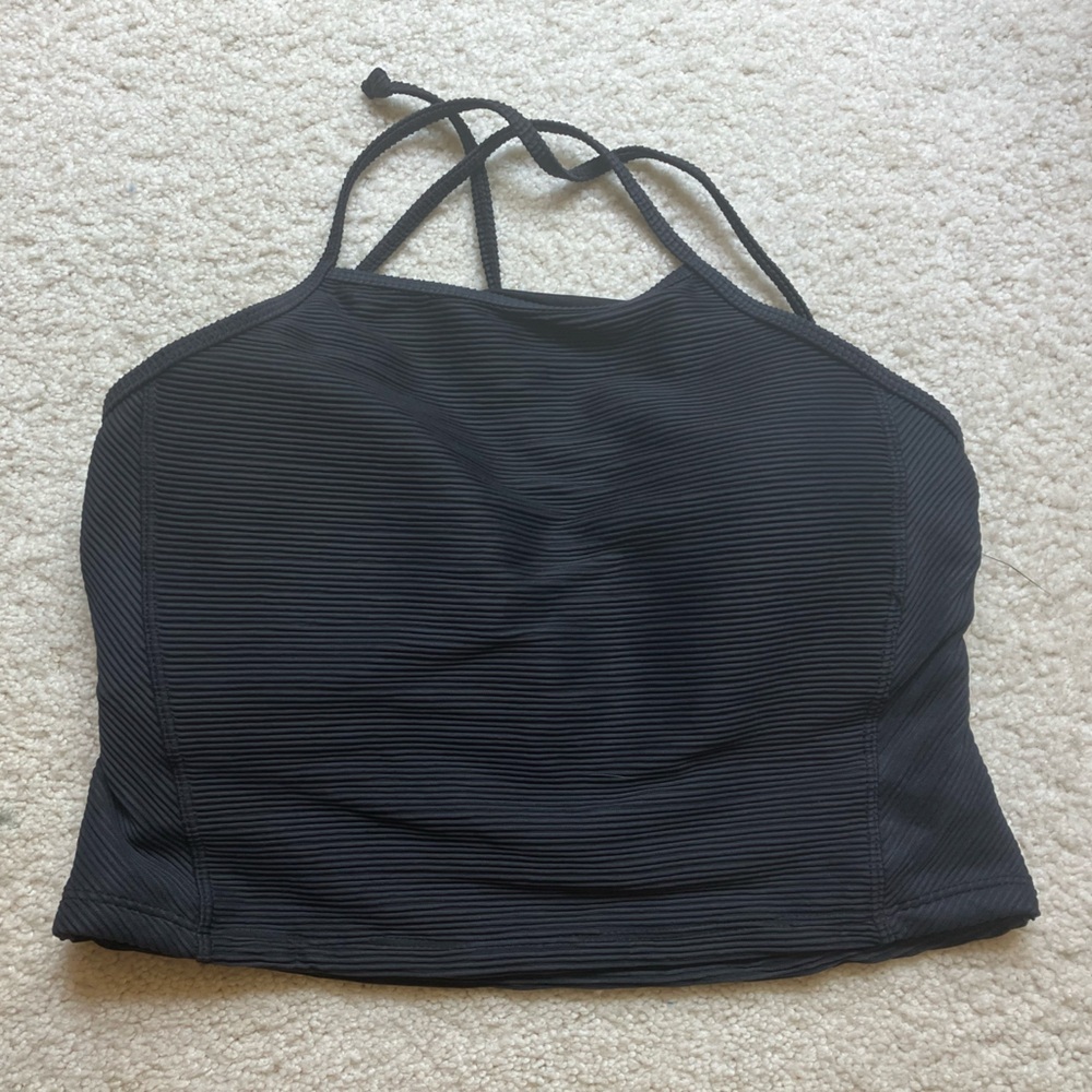 Nani Swimwear Texturized Black Midkini